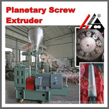 High output planet screw extruder for plastic production making PVC pipe profile tornillo planetario